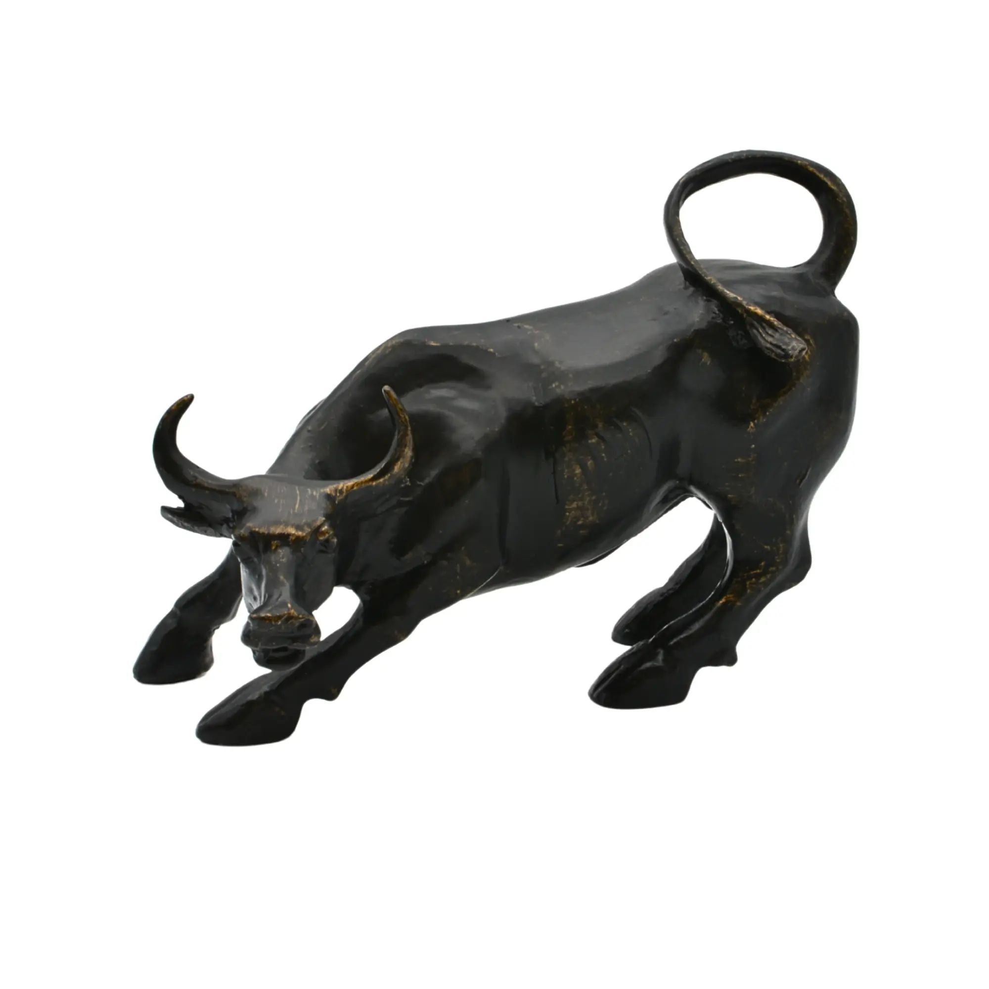 Tierfigur - Skulptur Kraftvoller Bulle Taurus Fortis Default Title