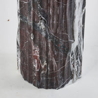 Dekoobjekt - Steinskulptur Geometrische Reliefsäule Axis Marmoris