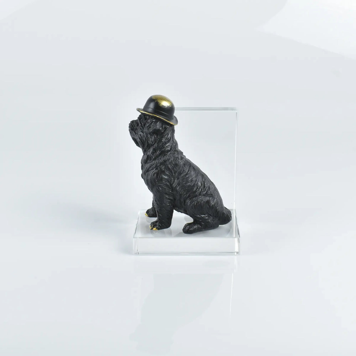 Buchstütze - SET mit zwei Hunden - Buchhalter Deko-Objekt Dogy