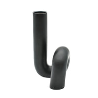 Vase - Elegante Designervase - Designgefäß skulpturale Blumenvase Linea Noire Eon