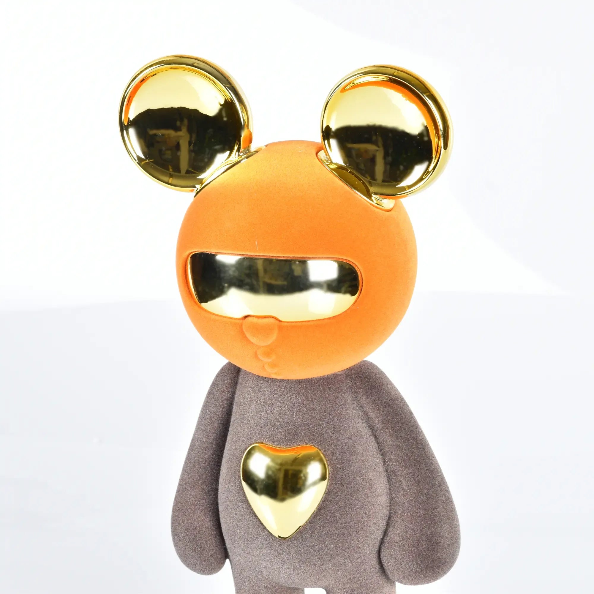 Dekofigur - Pop-Art Figur Mickey Mouse Comic Skulptur Goldie Maus Nan