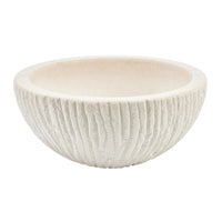 Servierschale - Relief Design 20cm - Schöne runde Obstschale Afina