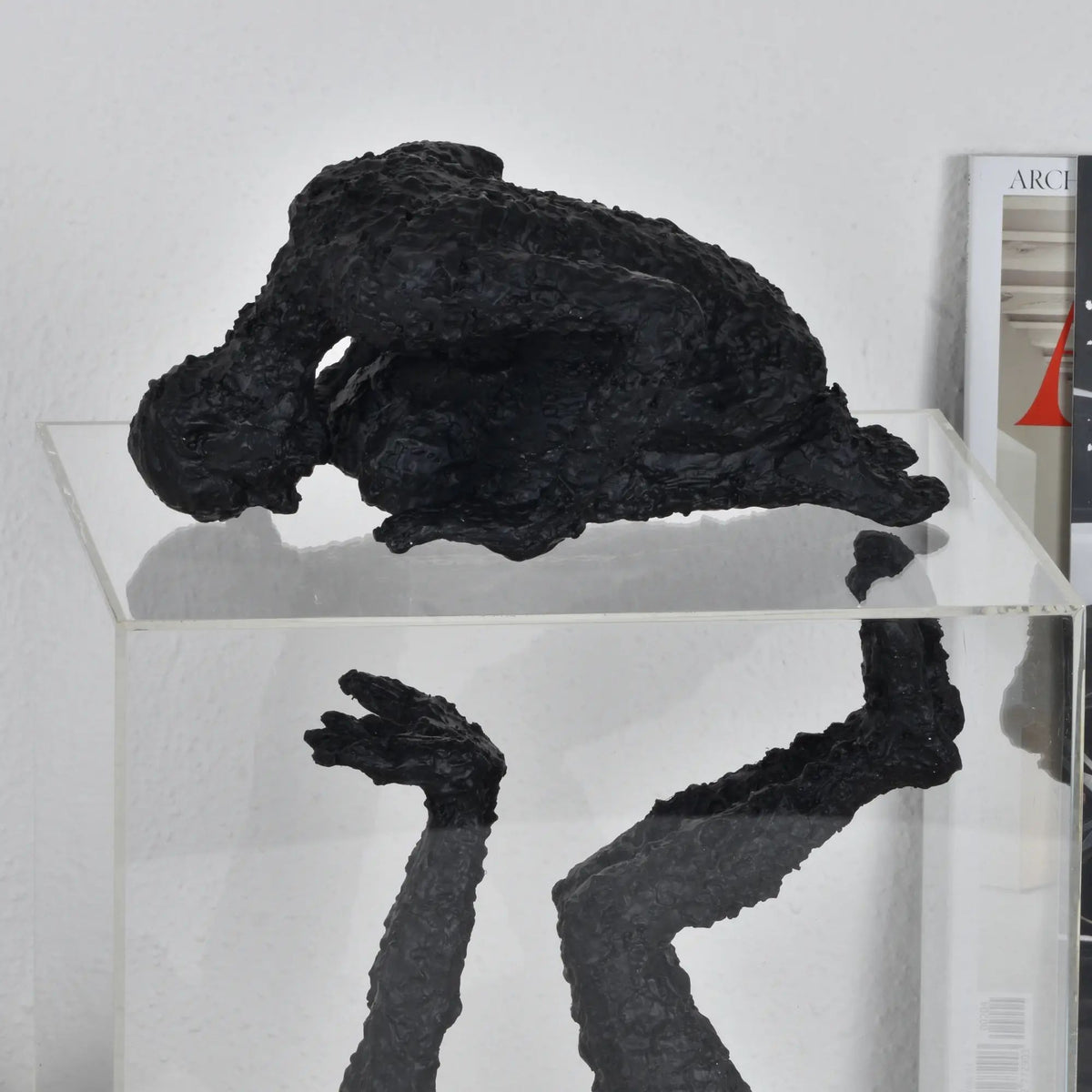 Dekofigur - Kunstobjekt - Großes Deko-Objekt Figuren in Acrylblock Reflejo del Alma