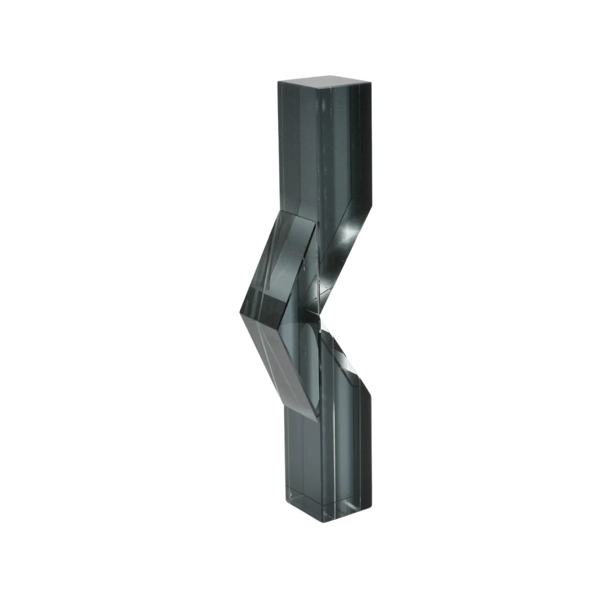 Dekoobjekt - Skulptur Geometrische Kristallkomposition Cristallo Ombra