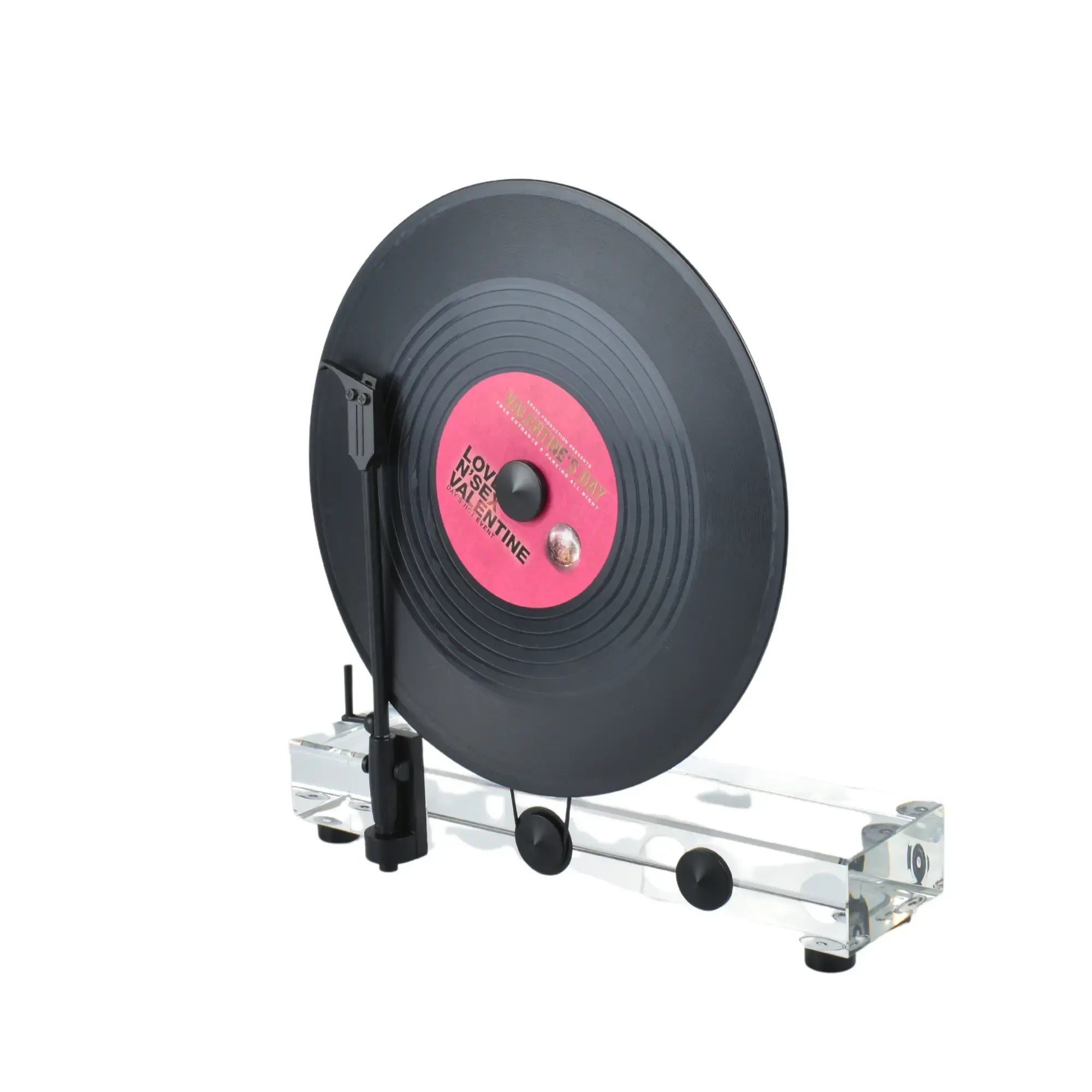 Dekoobjekt - für Tische und Regale - Dekoratives Plattenspieler Retro Grammophon