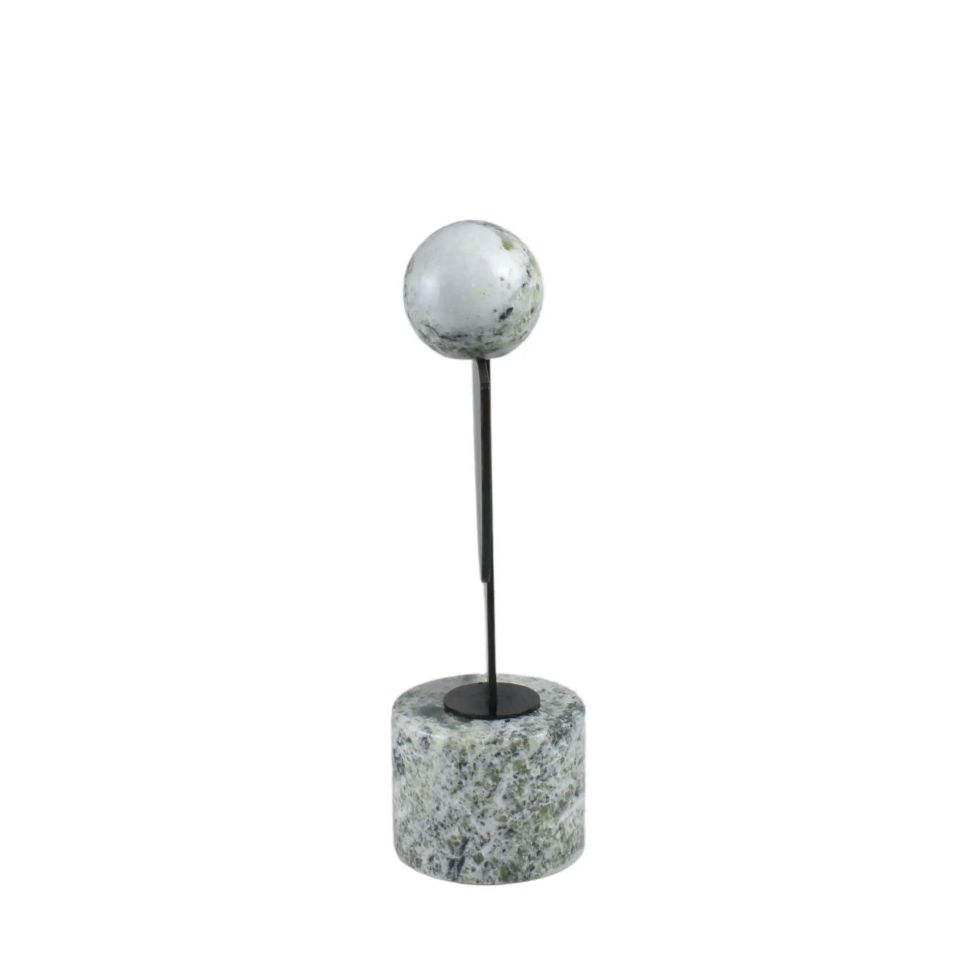 Dekoobjekt - geometirsch - Design Skulptur für Wohnzimmer Regal-Deko Géométrique Bronze Default Title