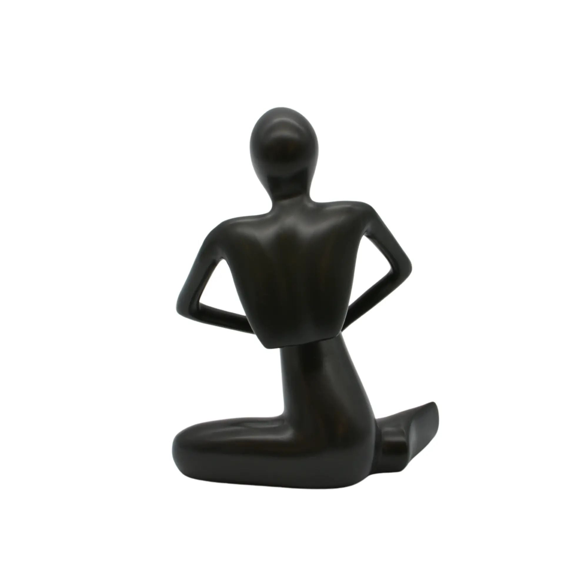 Dekofigur - Abstrakte Denkerfigur - Abstrakte Skulptur Meditative Beobachterfigur Contemplatio Default Title