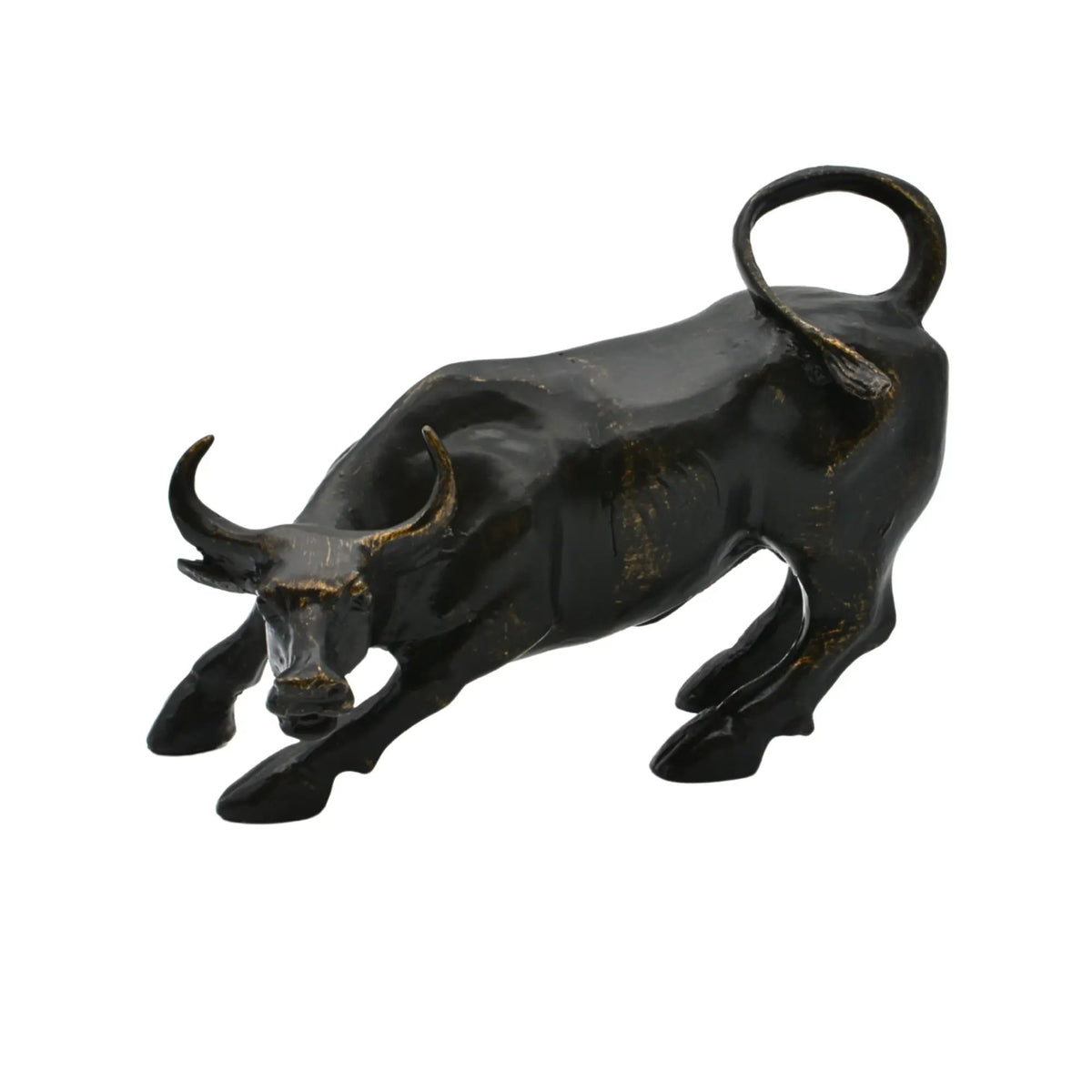 Tierfigur - Skulptur Kraftvoller Bulle Taurus Fortis