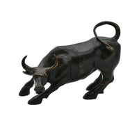 Tierfigur - Skulptur Kraftvoller Bulle Taurus Fortis