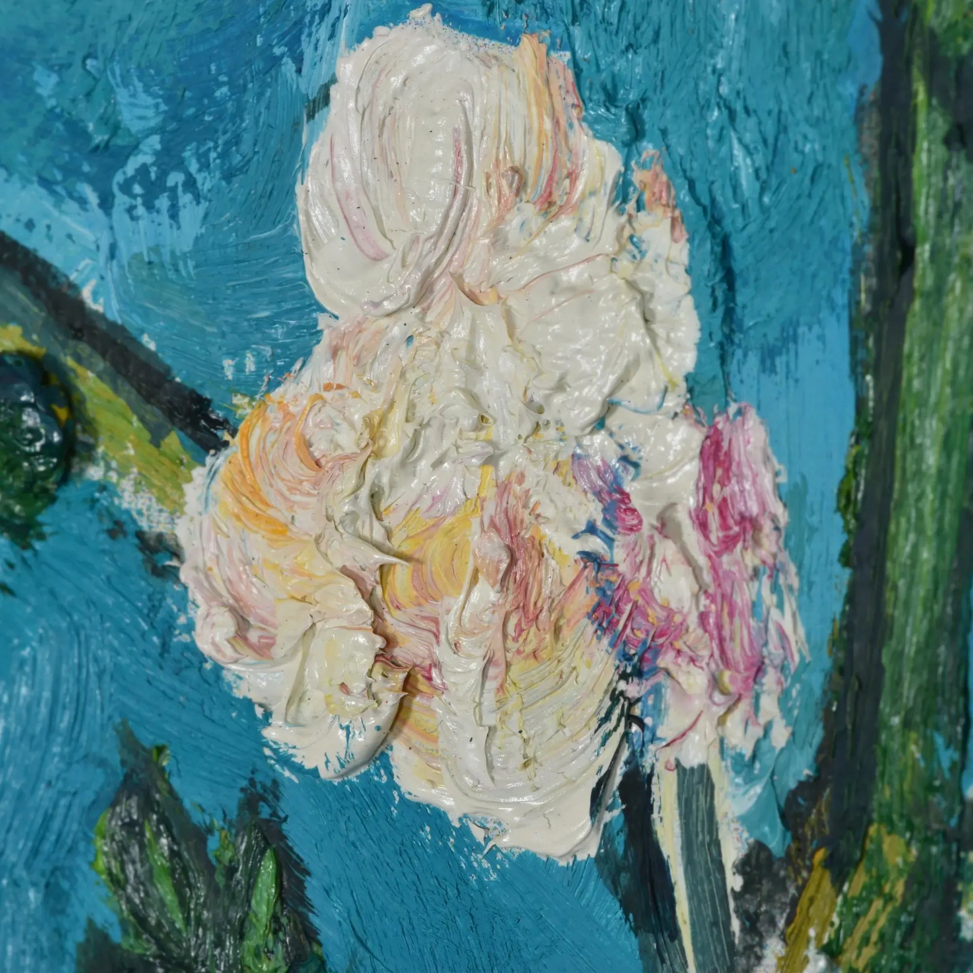 Großes Gemälde - Van Goghs Blühender Mandelbaumzweig, Reproduktion - Ramas en Flor