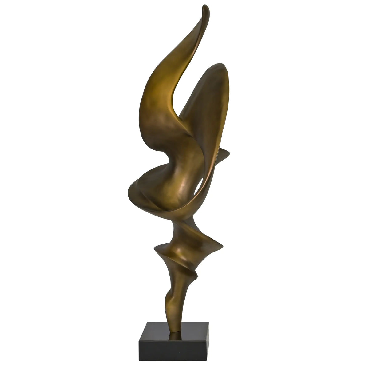 Dekoskulptur - Abstraktes Designer Objekt - Skulptur Moderne Wellen-Spirale Ondula Aeterna