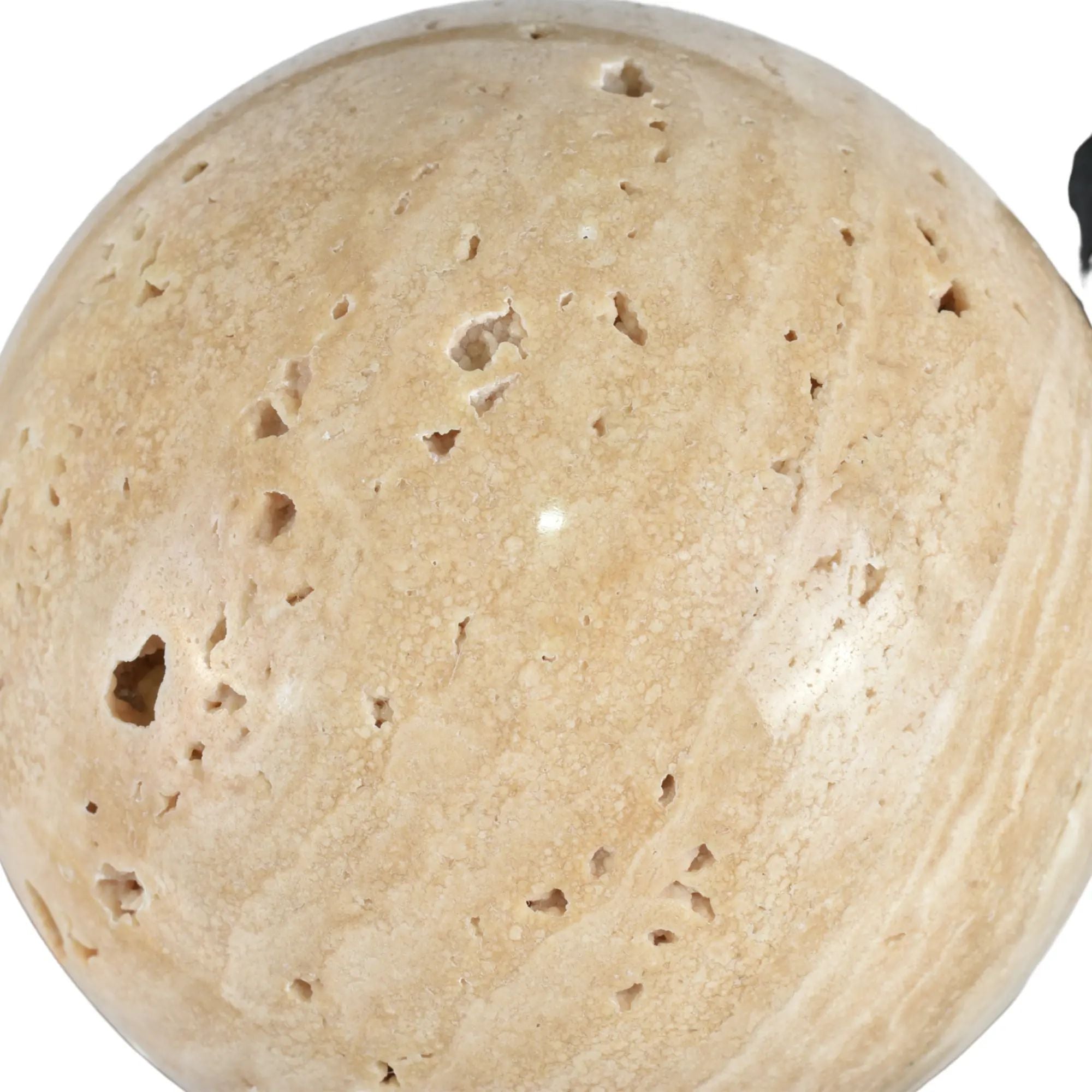 Dekoobjekt - Atmosphere Tisch-Globus - Moderne Abstrakte Dekokugel AstraCosmo schwarz, gold