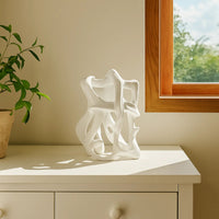 Dekoobjekt - Strukturiert - Designer Skulptur Freundschaft