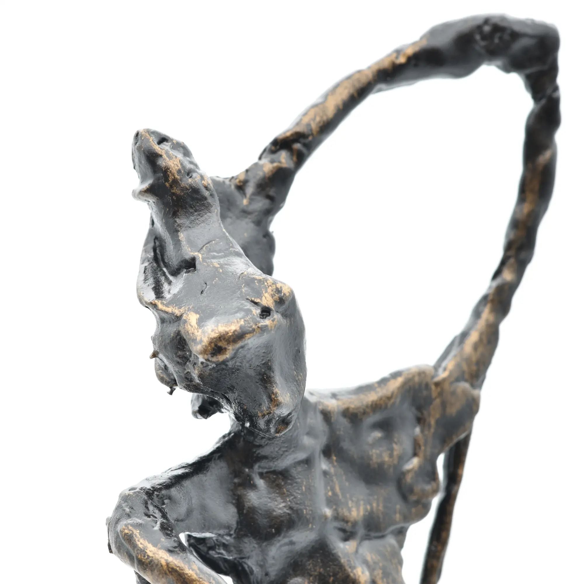 Dekofigur - Skulptur Elegante Tanzsilhouette auf Marmor – Femme Élan Default Title