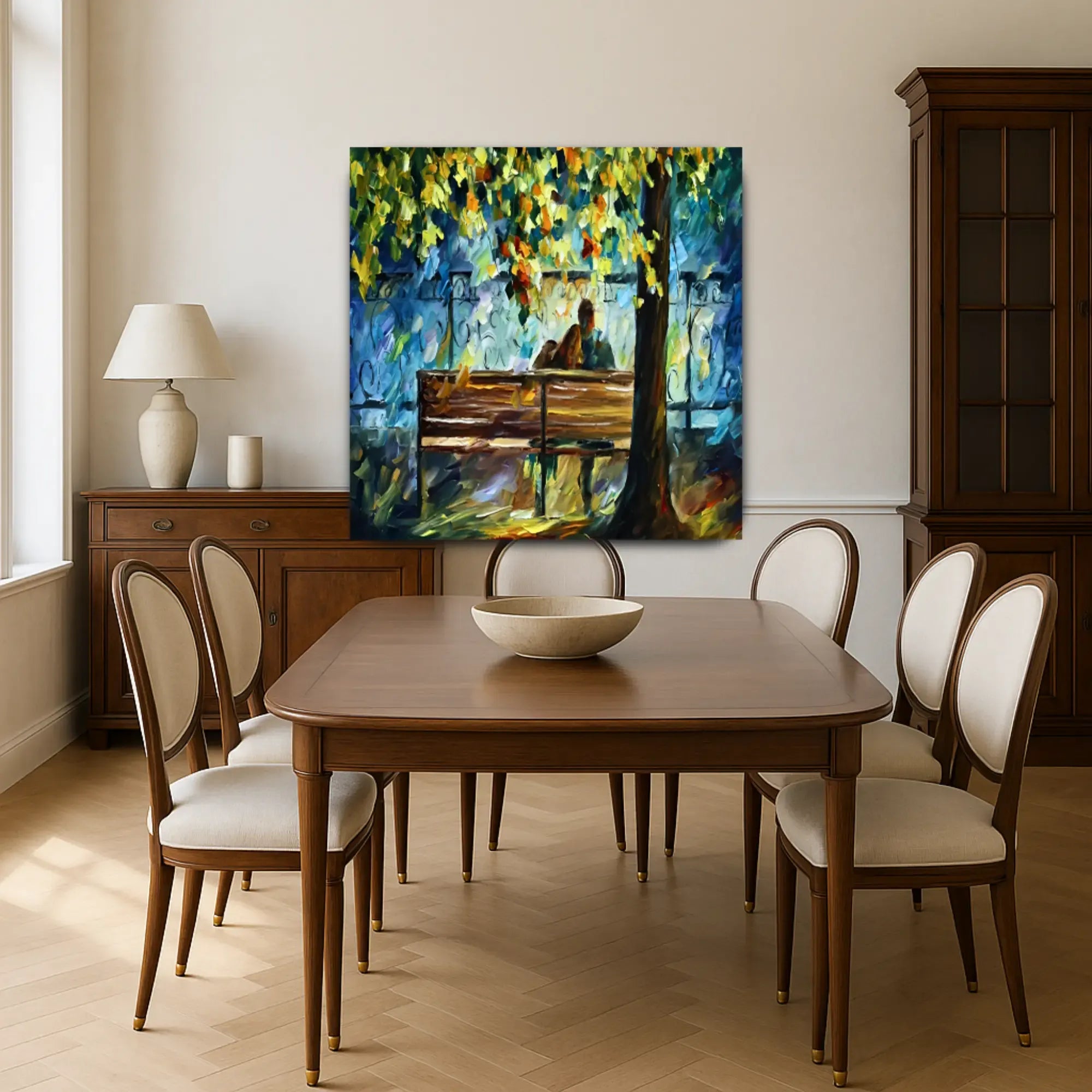 Großes Gemälde - Momento de Serenidad