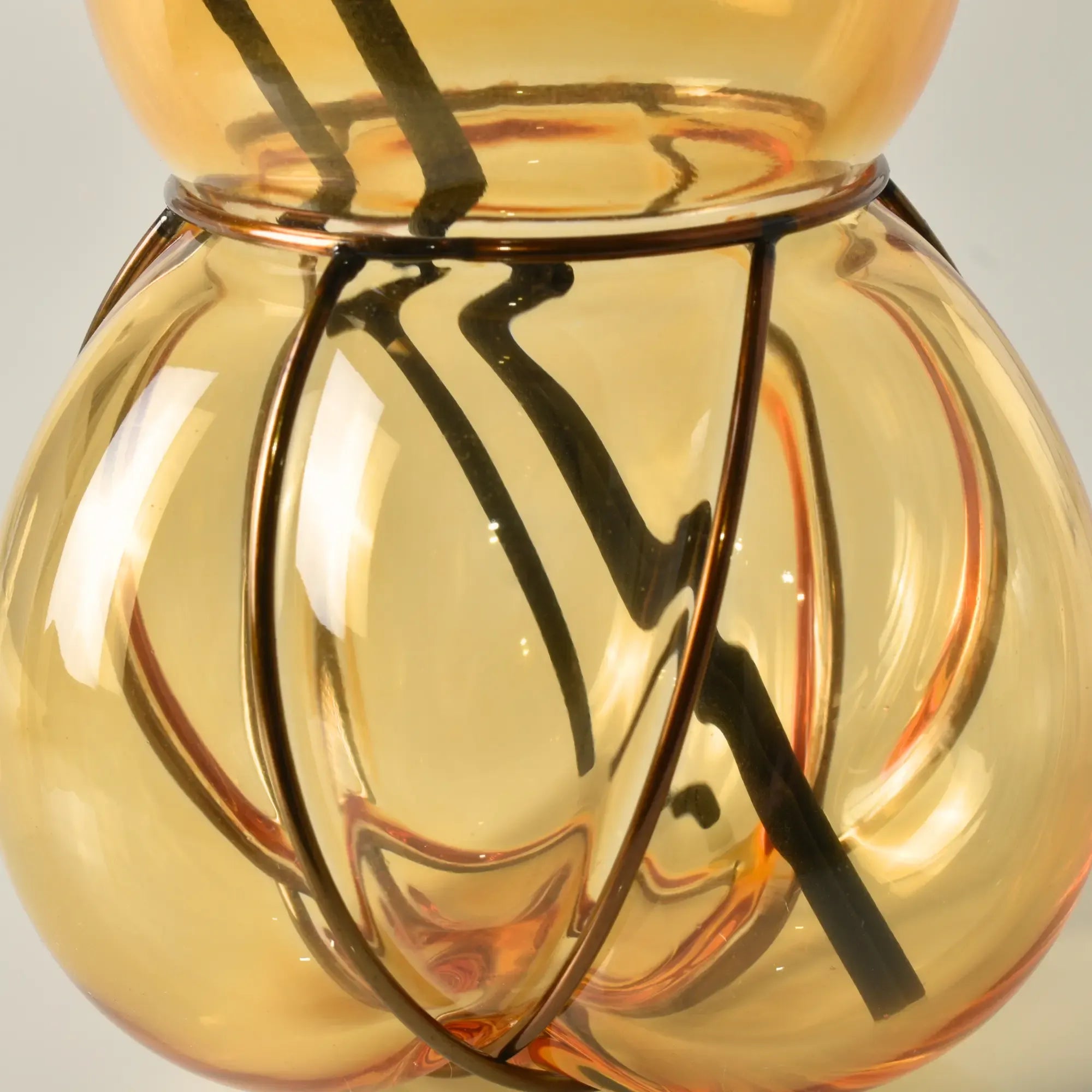 Aromavase - mit 3 Duftstäbchen - Duftvase dekorative Glasvase Klafs Default Title