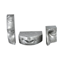 Steingesicht - Steinoptik - Deko Gesichtsskulptur Kopf Dekoration Stonehenge