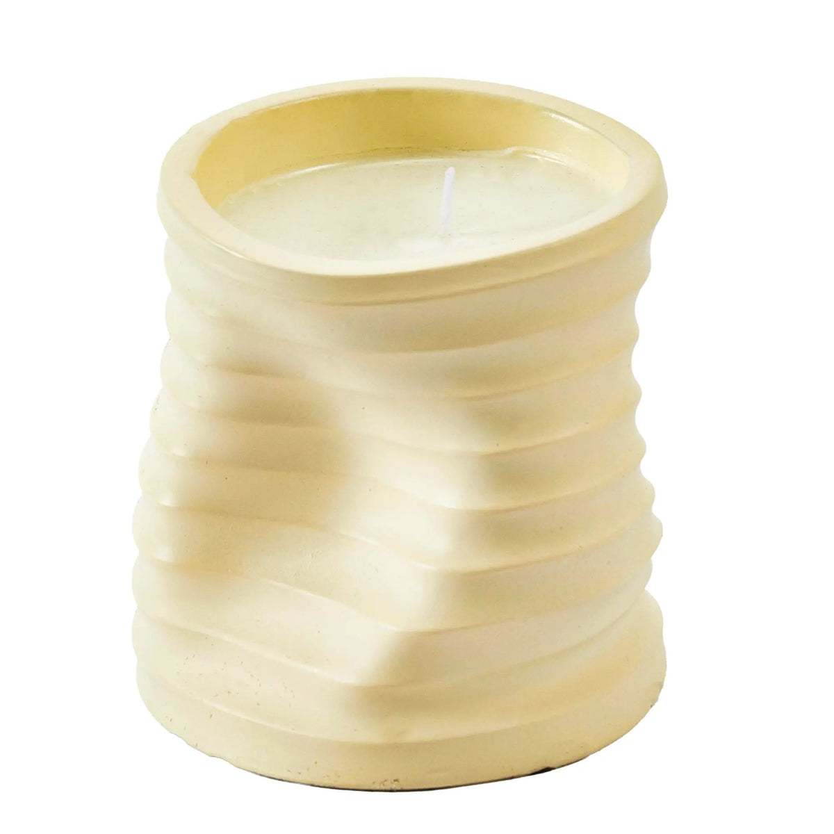 Duftkerze - Beton Design Kerze – Aroma Keramikkerze – Minimalistische Designkerze Ondula