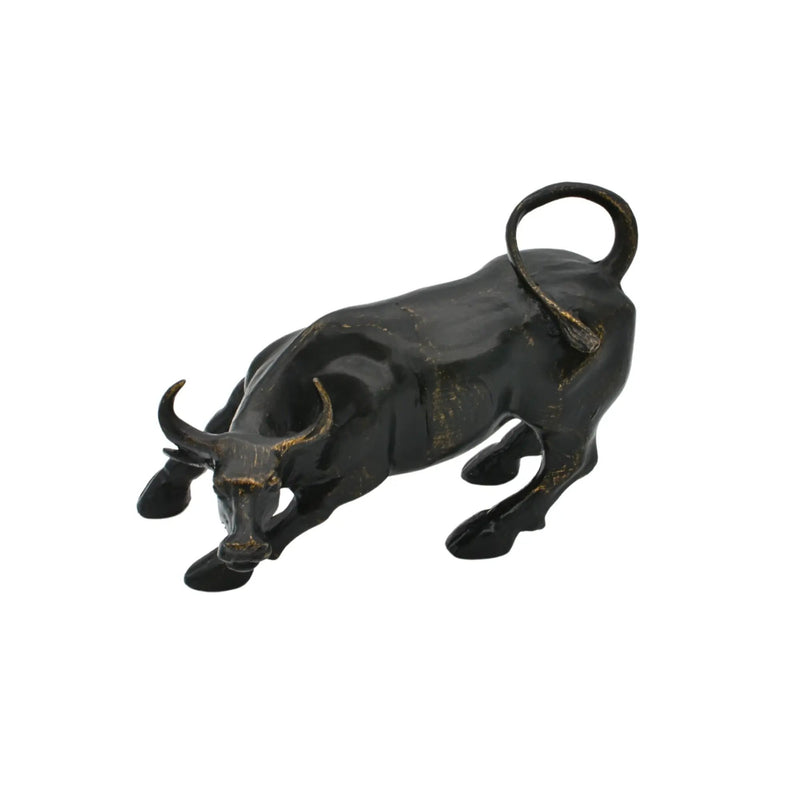 Tierfigur - Skulptur Kraftvoller Bulle Taurus Fortis