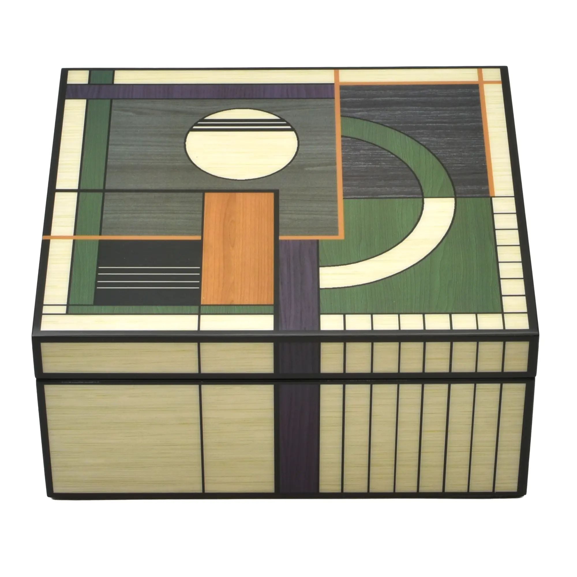 Schmuckbox - Couchtisch-Box - Designer Schmuckdose – Art-Deco Wohnzimmer Ablage Coffret Nan