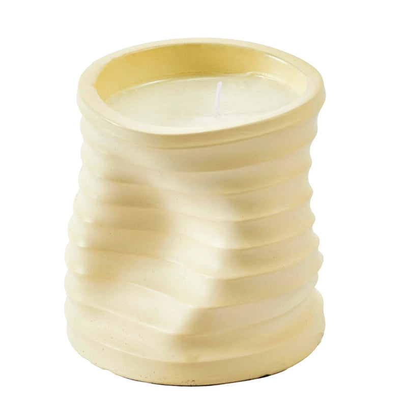 Duftkerze - Beton Design Kerze – Aroma Keramikkerze – Minimalistische Designkerze Ondula