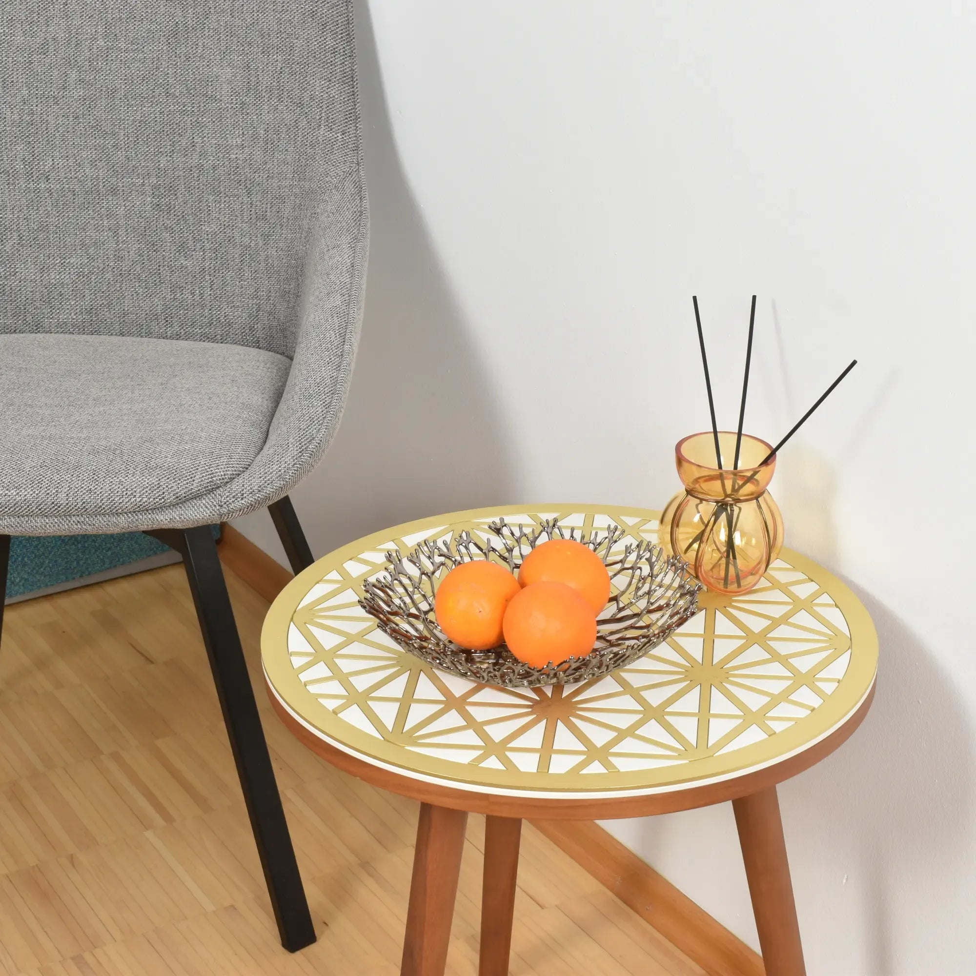 Obstschale - Korallenoptik - Edle Runde-Schale Design-Fruchschale Corallo Bowl Groß