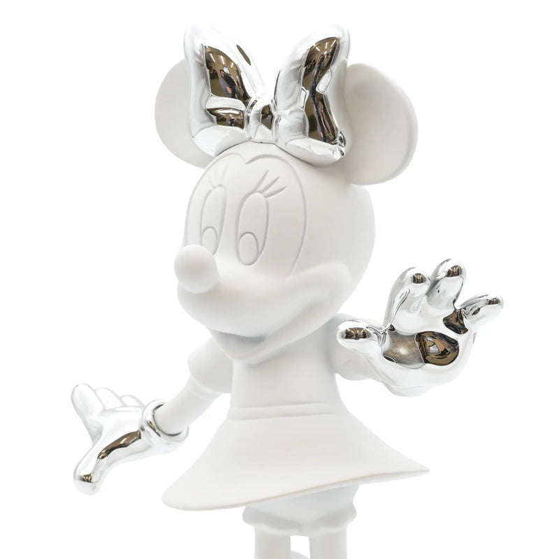 Zeichentrickfigur - Lachende Goldene Minnie Maus Sammlerstück - wel.Minnie Mouse