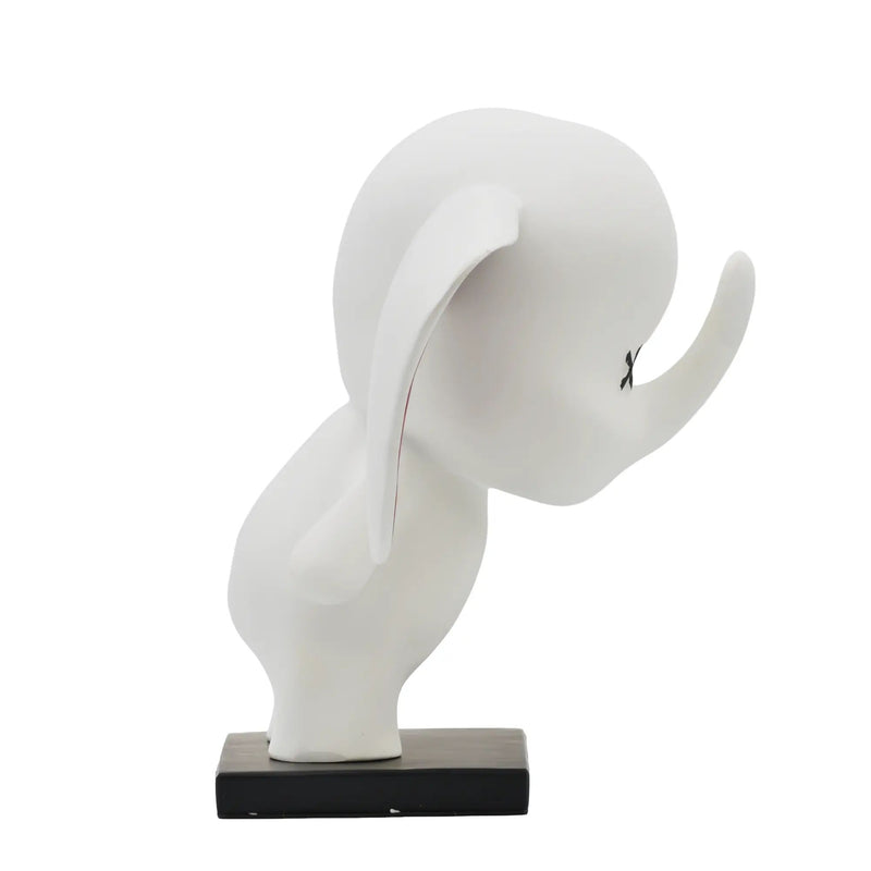 Cartoonfigur - Deko Skulptur Pop‑Art Jumbo Elefant Große – Art-Toy – Deko‑Objekt Elephas Dumbo