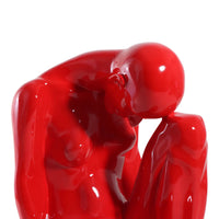 Frauenfigur - Frauenfigur Abstrakte Hochglanz Statue Figura Rubra