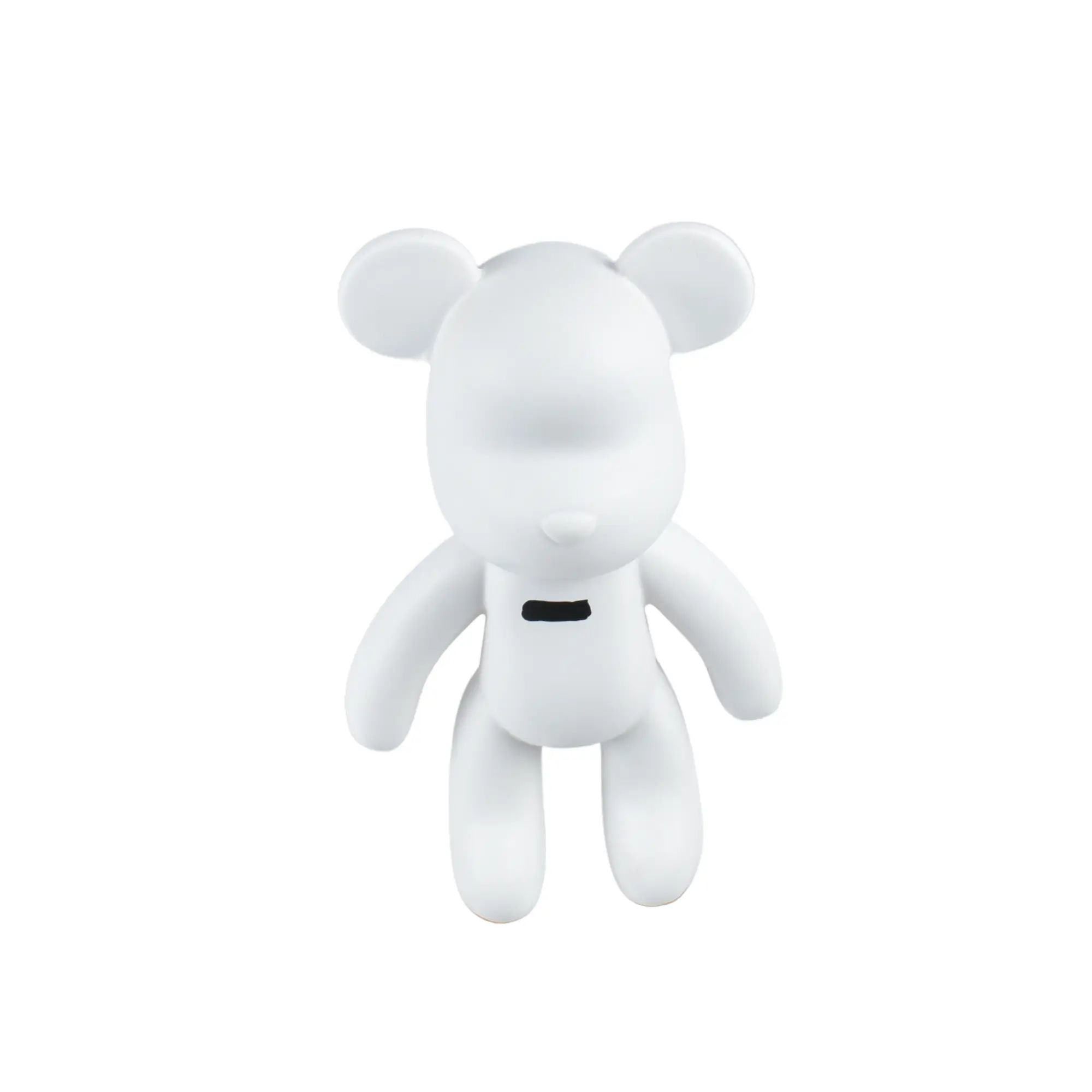 Tierfigur - bearbrickdesign - Dekobär groß Bärenskulptur Urban-Bear Weiß