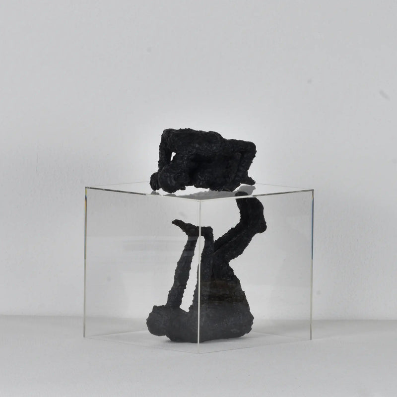 Dekofigur - Kunstobjekt - Großes Deko-Objekt Figuren in Acrylblock Reflejo del Alma