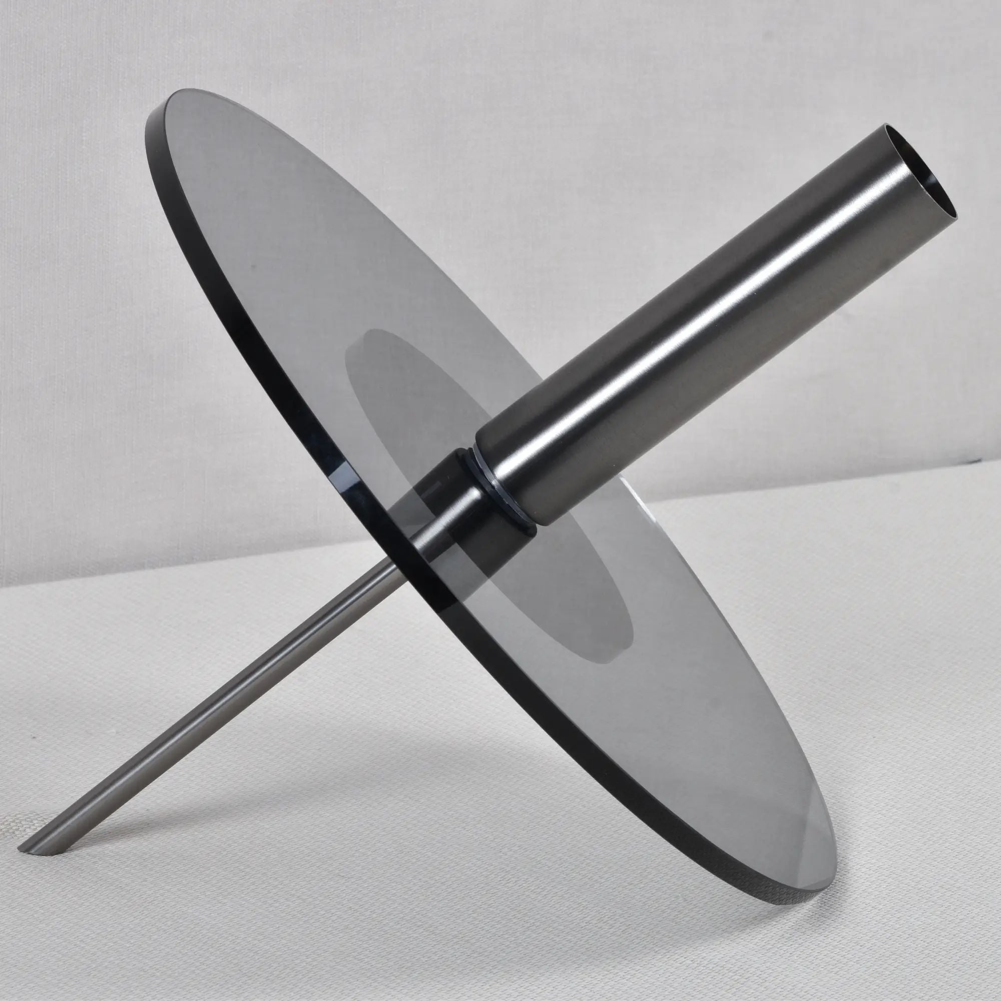 Dekovase - Moderne Design Vase mit Metallständer - Kreiselvaso Giro Default Title