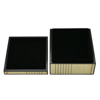 Schmuckbox - Couchtisch-Box - Designer Schmuckdose – Art-Deco Wohnzimmer Ablage Coffret