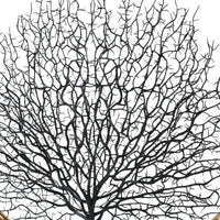 Dekoobjekt - Rund auf Marmorfuß - Edle Deko- Baumskulptur Goldring Zauberbaum