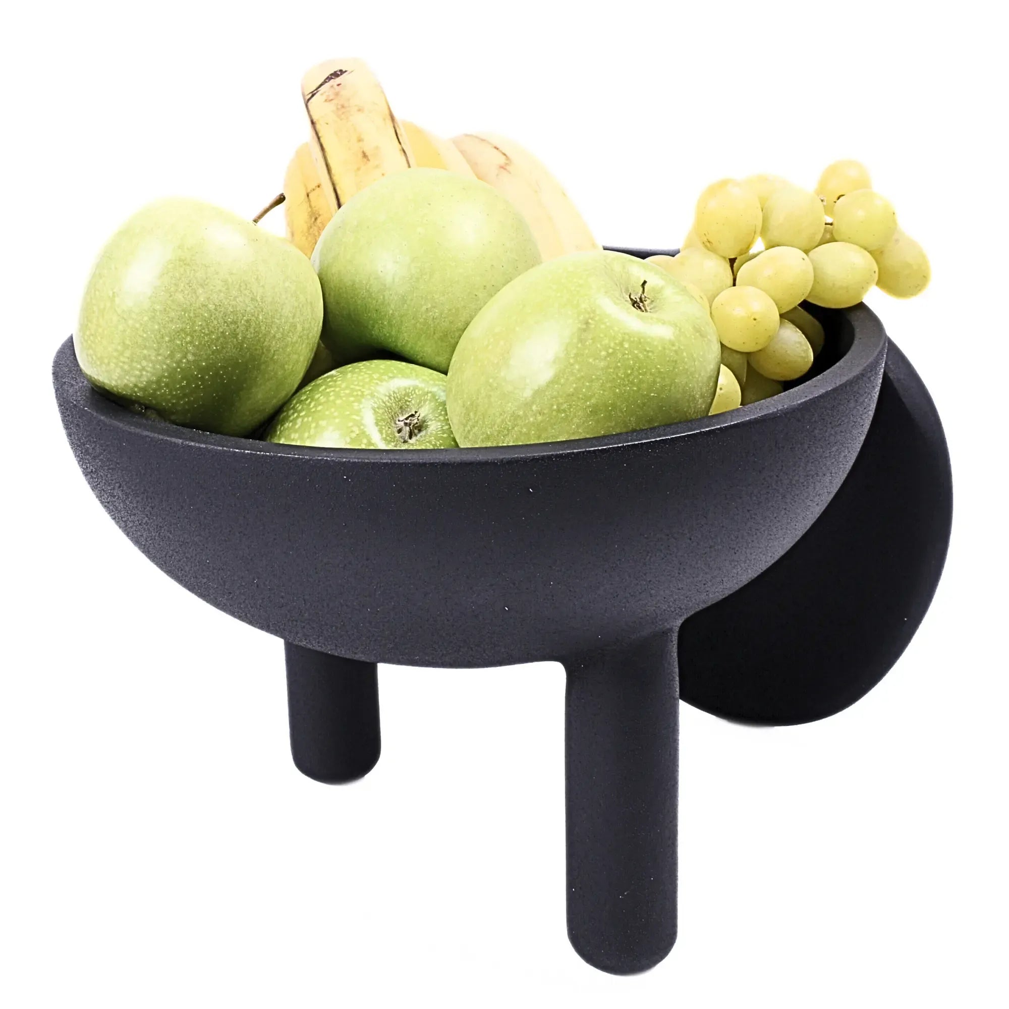 Fruchtschale - auf 3 Füßen - Dekorative Design Fruchtschale Bosfor