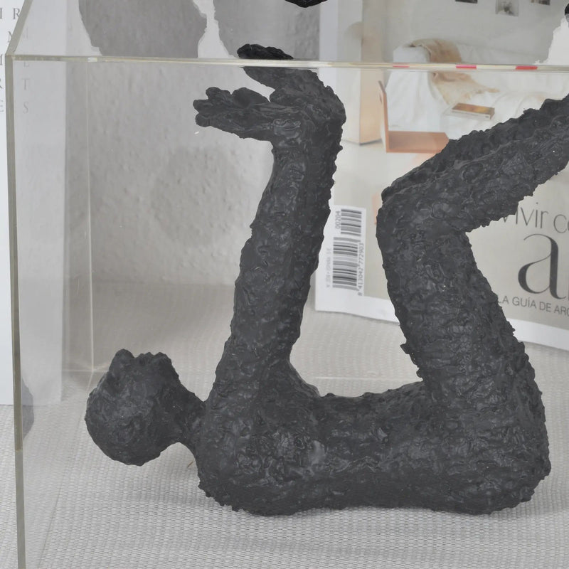 Dekofigur - Kunstobjekt - Großes Deko-Objekt Figuren in Acrylblock Reflejo del Alma