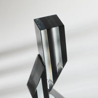 Dekoobjekt - Skulptur Geometrische Kristallkomposition Cristallo Ombra
