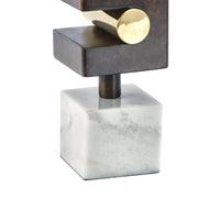 Skulptur - mit Goldakzenten - Designobjekt edle Dekoration Skulptur Seguro