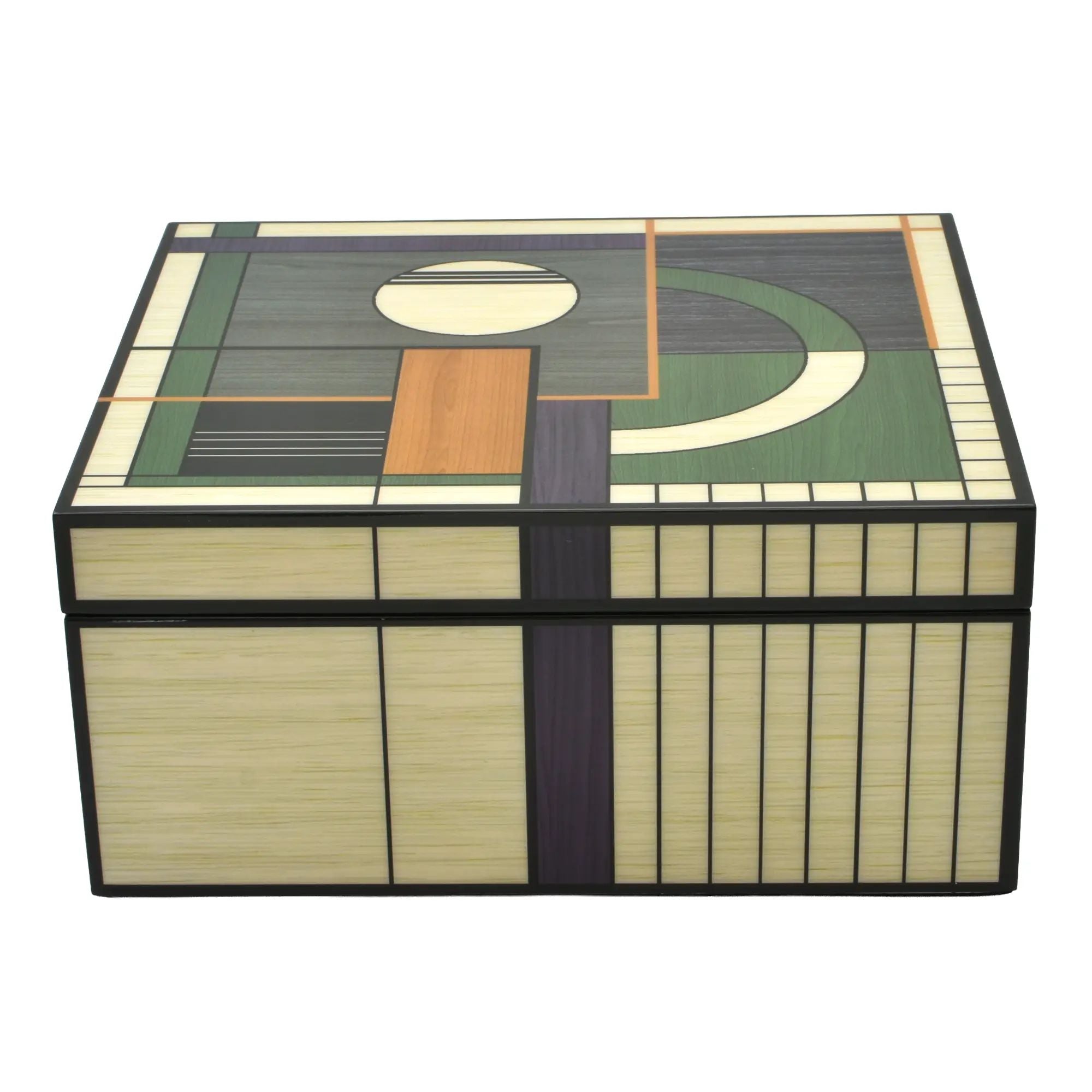 Schmuckbox - Couchtisch-Box - Designer Schmuckdose – Art-Deco Wohnzimmer Ablage Coffret Nan