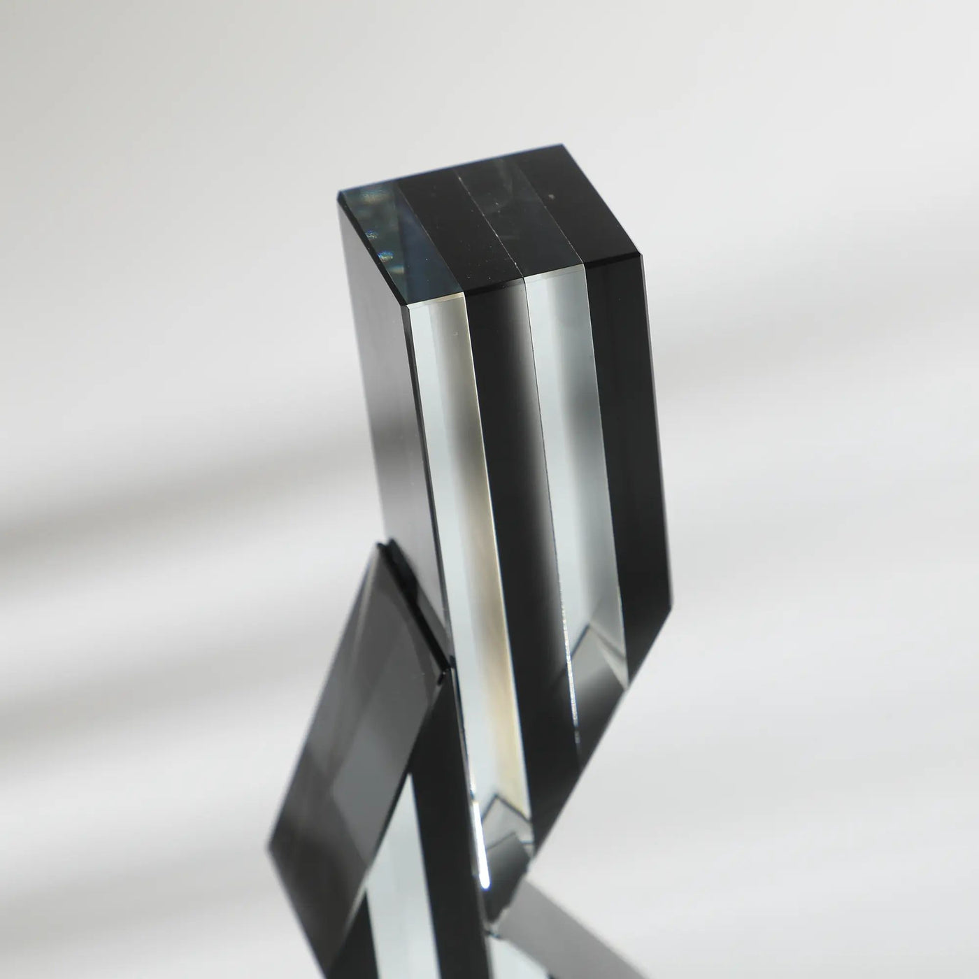 Dekoobjekt - Skulptur Geometrische Kristallkomposition Cristallo Ombra