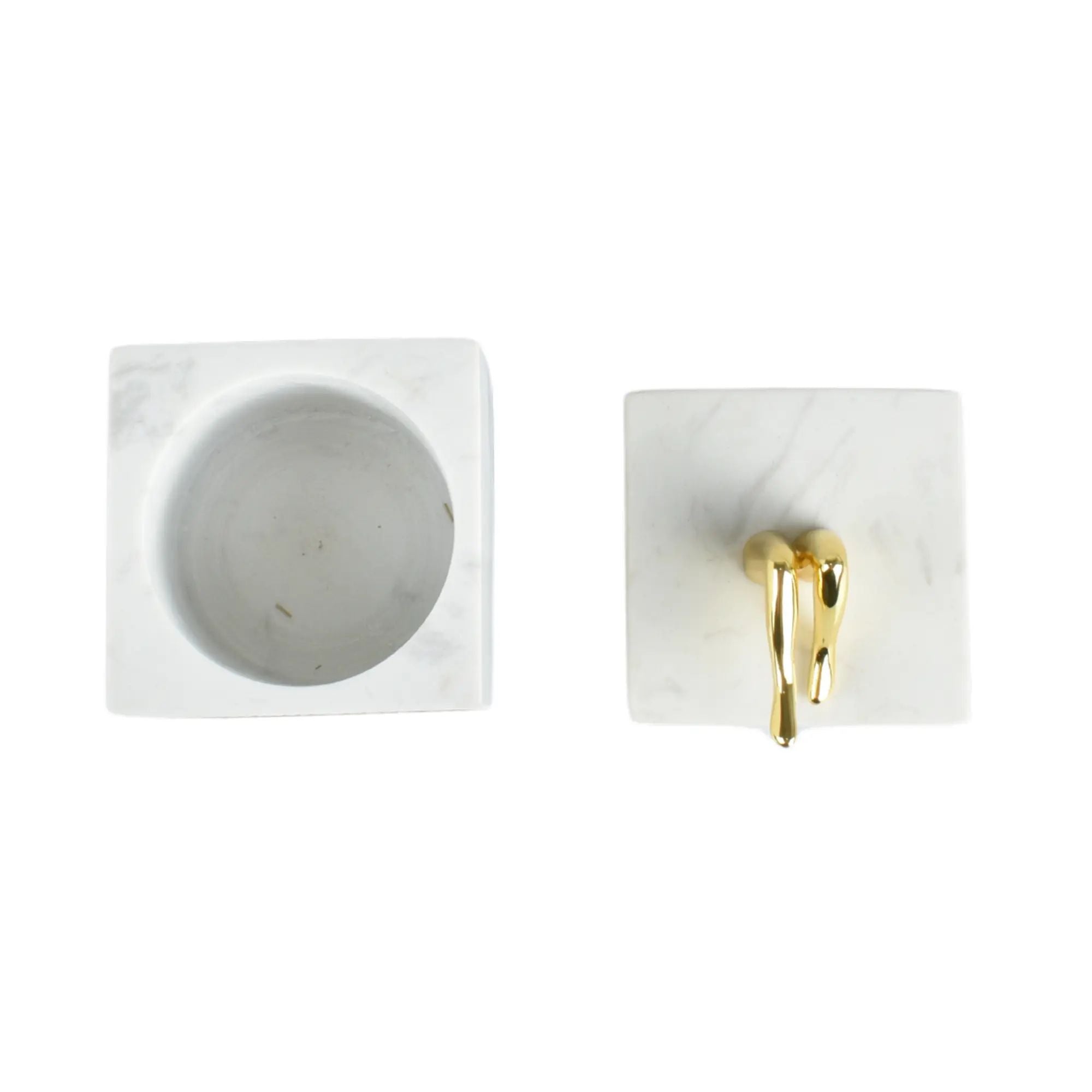 Schmuckkästchen - mit Deckel - Schönes Dekokästchen Piernas Weiss