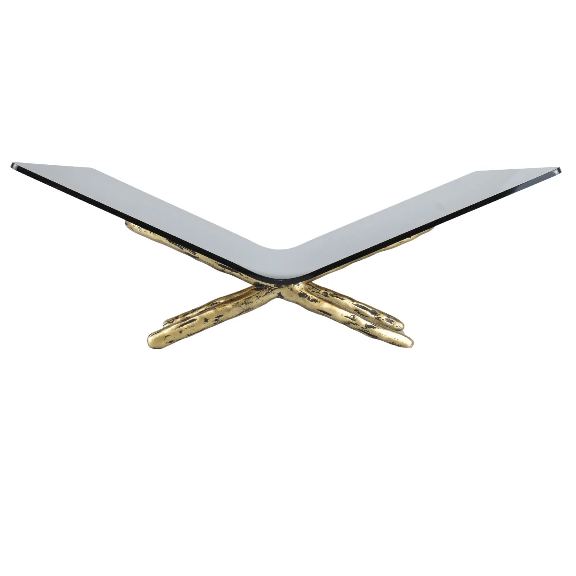 Buchständer - Freistehend - Designer Buchablage Settantenne Braun