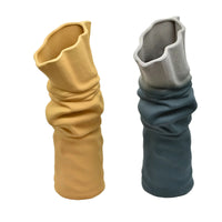 Keramikvase - handgemachte Designvase - Skulpturale Standvase Ondula Terrae