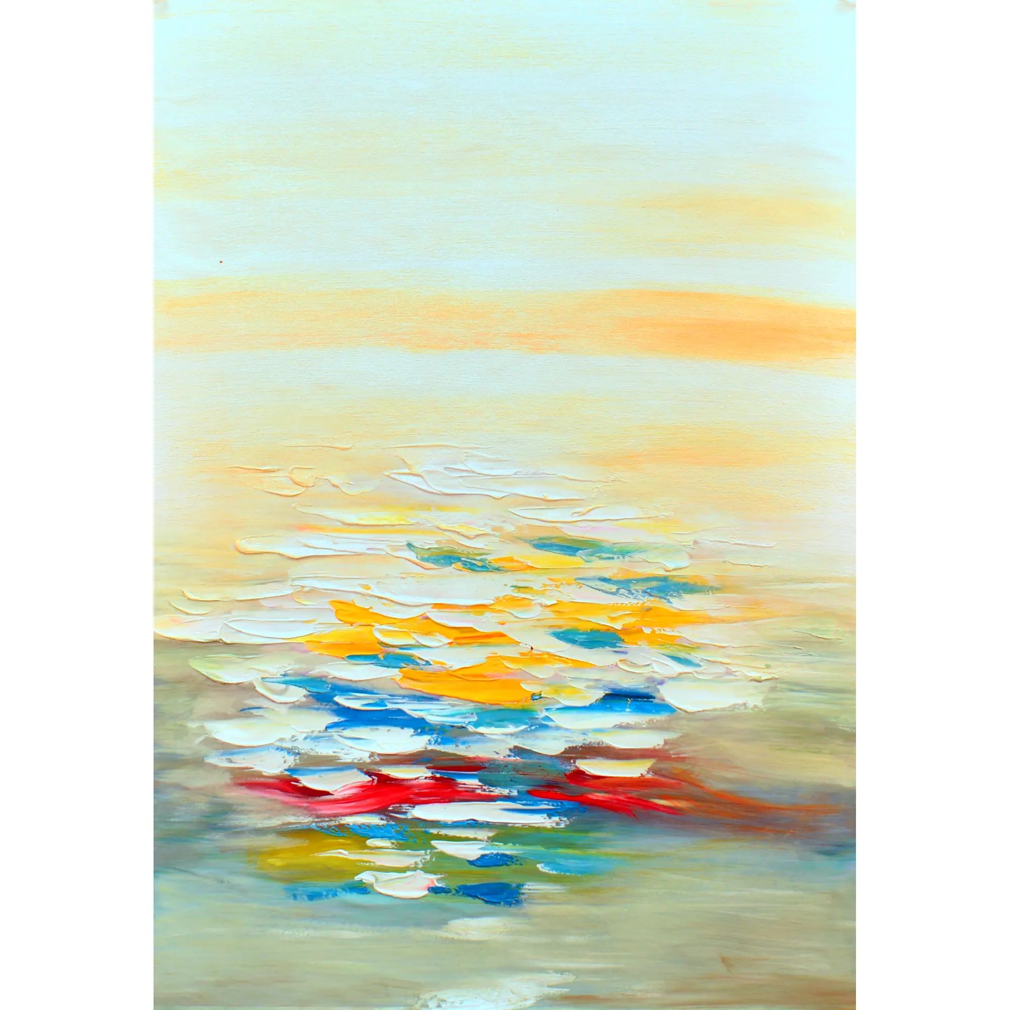 Großes Gemälde - Lichtspiel am Horizont Default Title