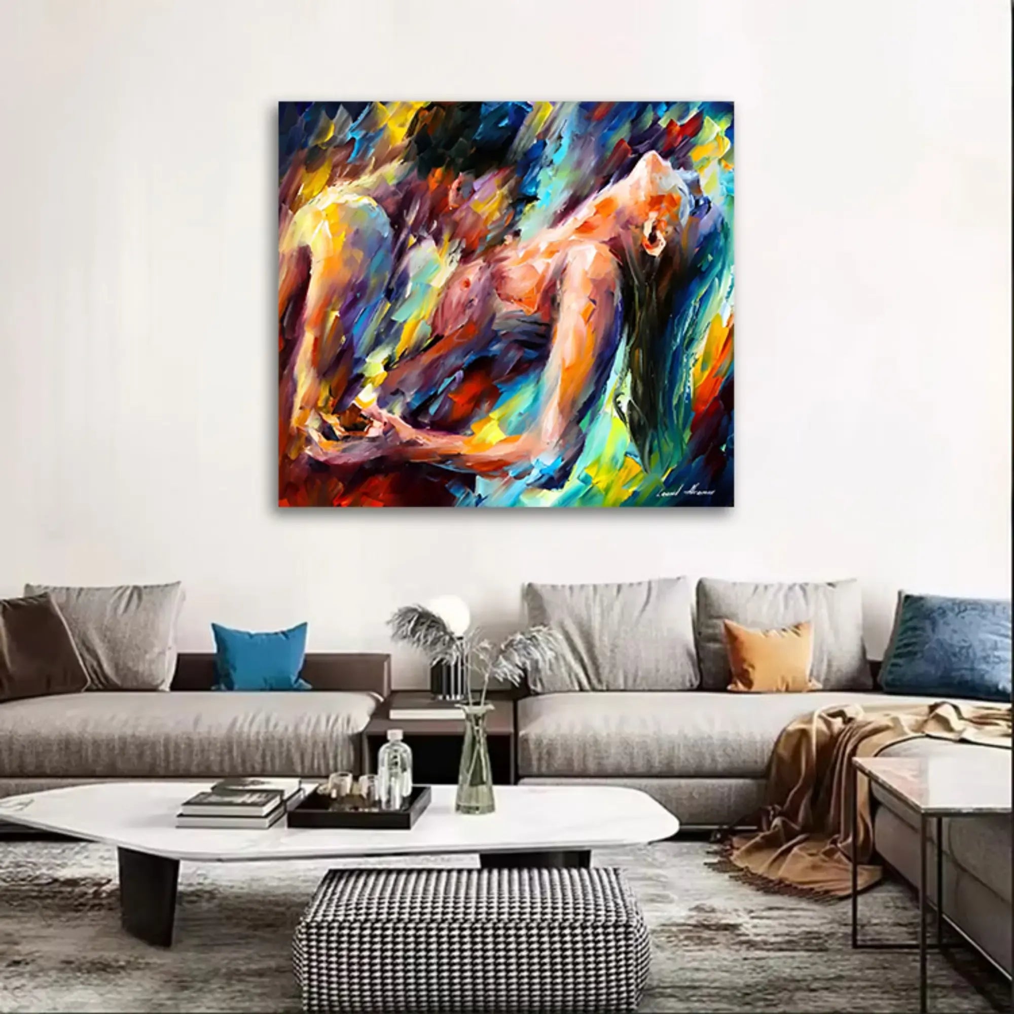 Großes Gemälde - Sensualidad en Movimiento