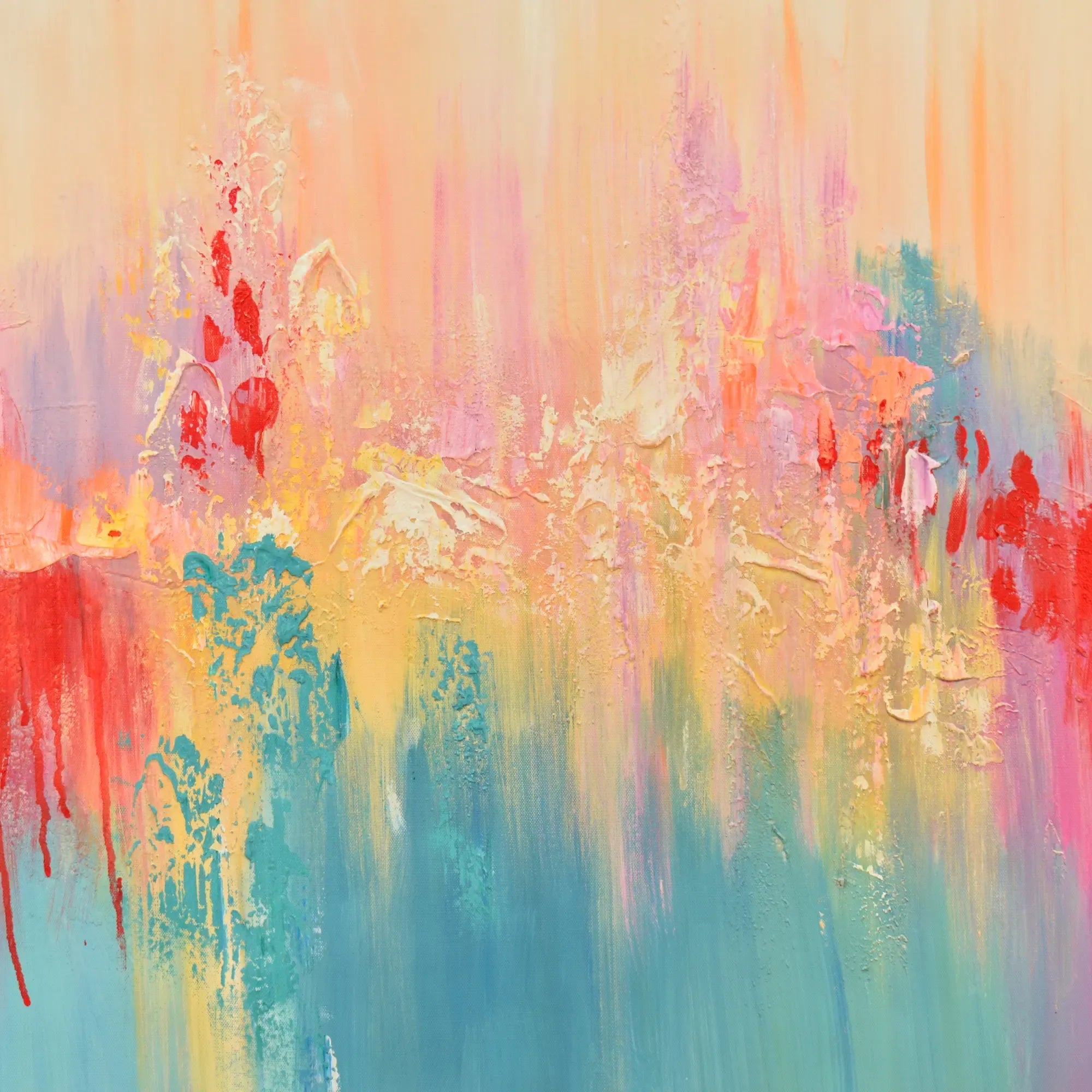 Großes Gemälde - Farbhorizont