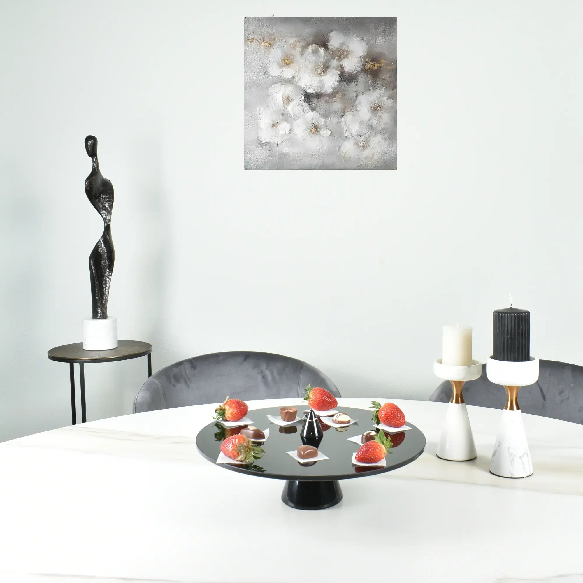 Großes Gemälde - Flores Eternas