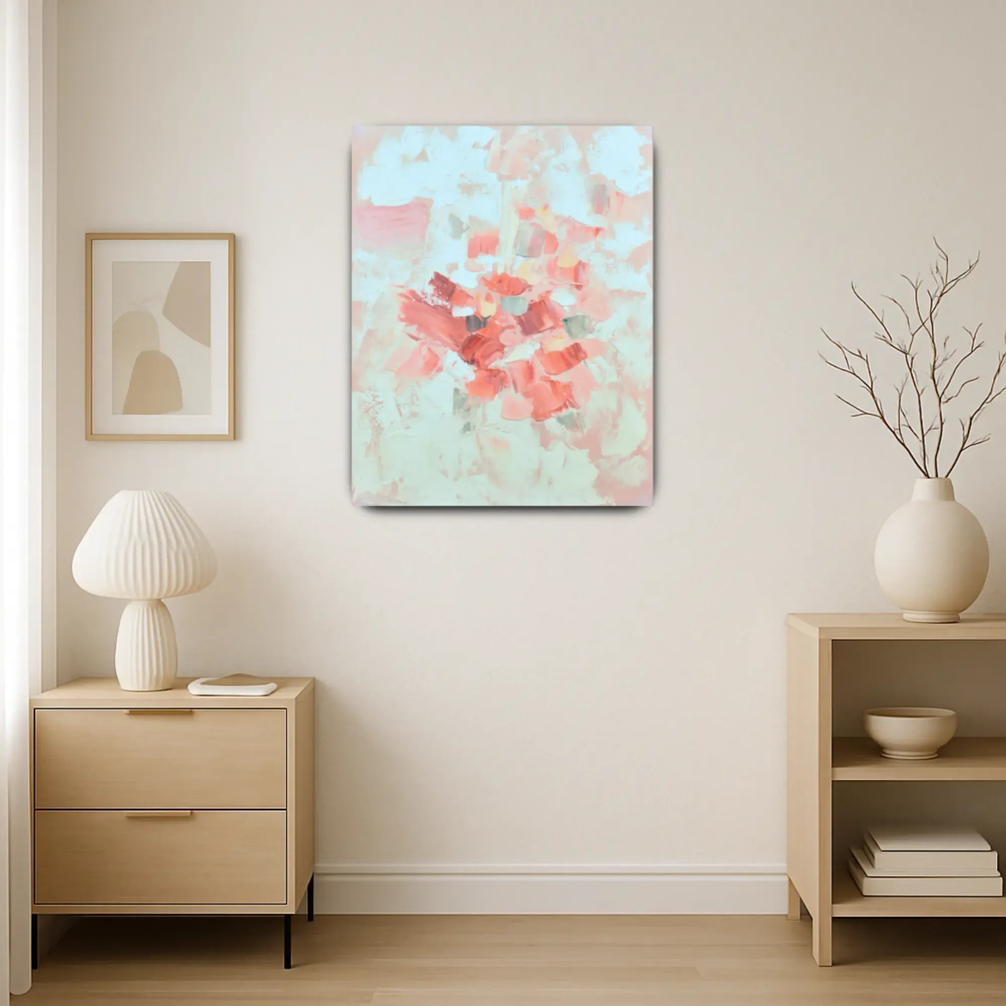 Großes Gemälde - Blüten des Lichts