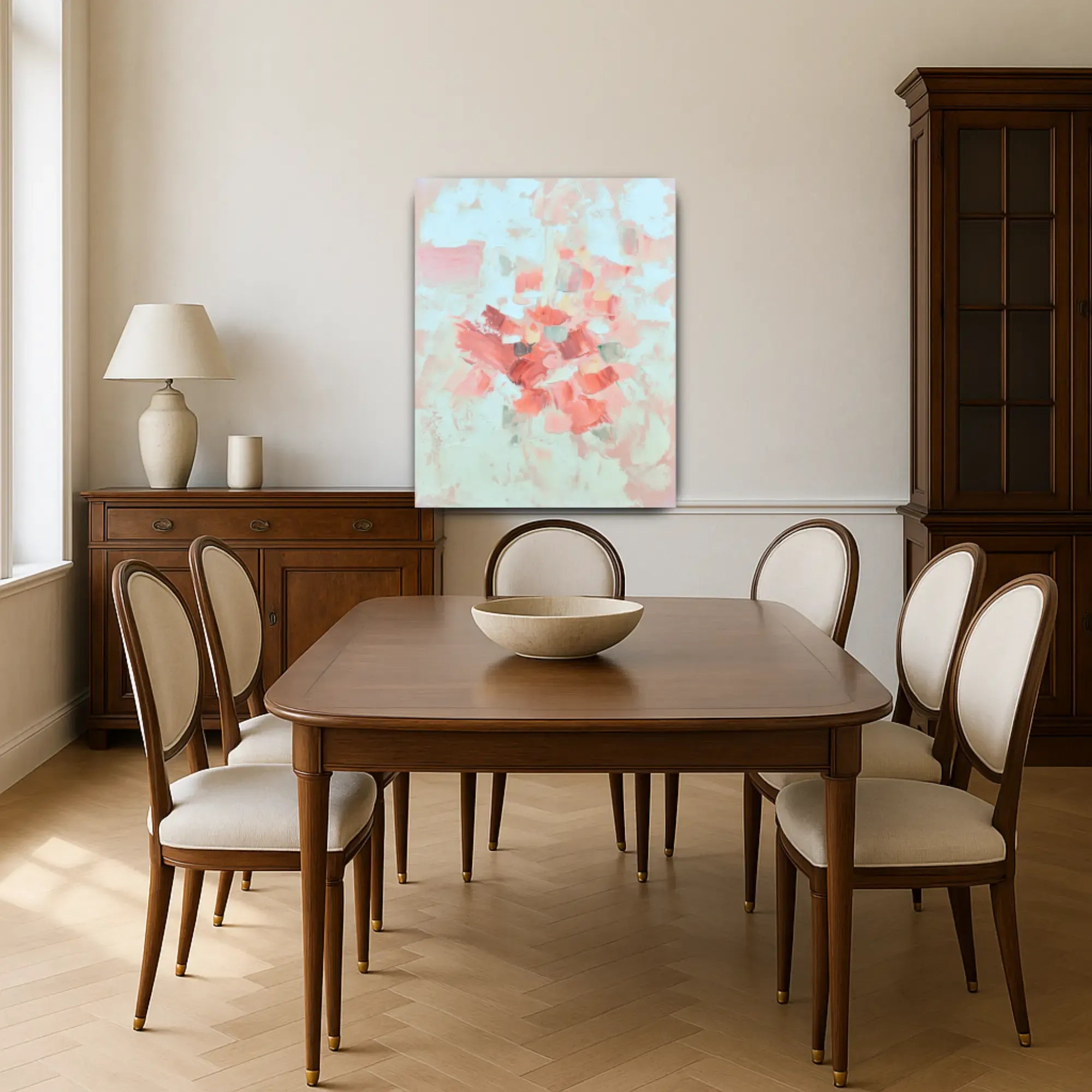 Großes Gemälde - Blüten des Lichts