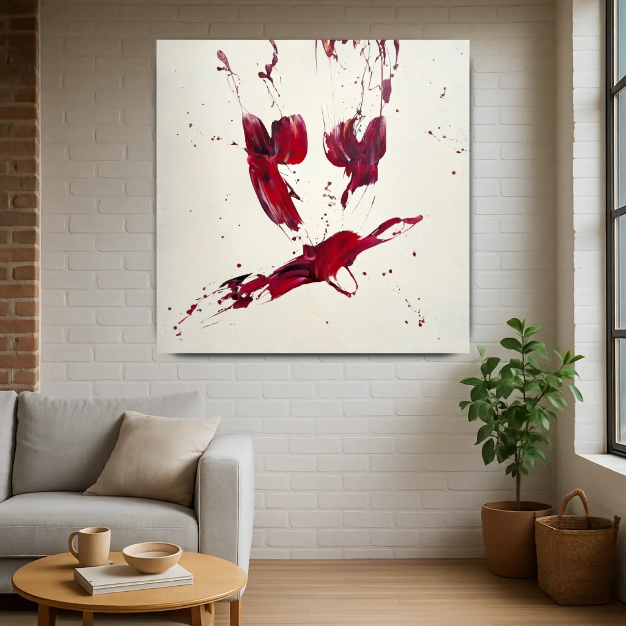 Großes Gemälde - Fabulous beings „Energetic no. 3“ Default Title